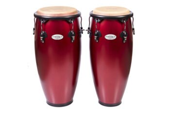 Conga Synergy Wood Conga Set matte racing red Toca Percussion