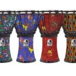 Djembe Freestyle Rope Tuned Matte Grey Skies Toca Percussion