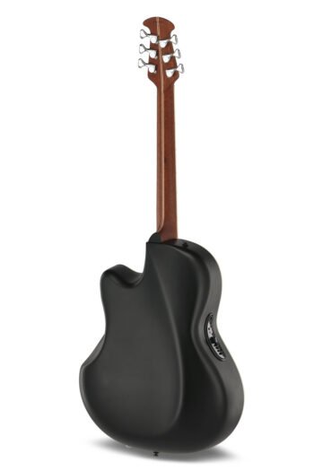 E-Acoustic Guitar Pro Series Custom Balladeer Deep Contour Honey Burst Ovation - Image 3