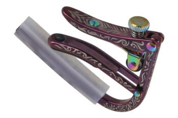 Shubb 50th Anniversary Capo Violet Sky C2vs Acoustic-/E-Guitar Guitar Accessories - Image 3
