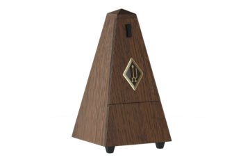 Metronome Pyramid shape Oak brown. matt 818 Wittner