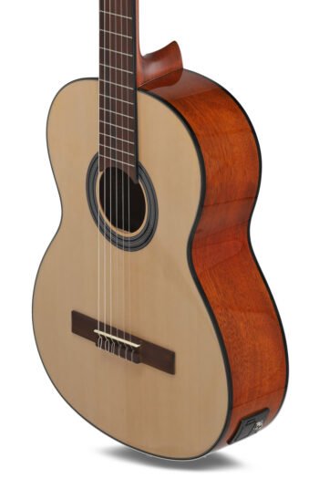 E-Acoustic classical guitar Student E-Acoustic natural VGS Classical Guitars - Image 4