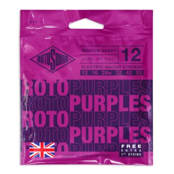 Strings for E-guitar Roto Set Medium Heavy 12-52 E-guitar strings - Image 2