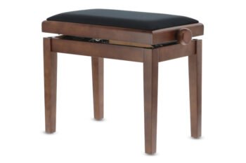 Piano bench Deluxe Walnut matt GEWA Piano benches - Image 3