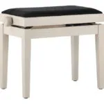 Piano bench Deluxe White Birch GEWA Piano benches