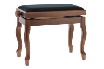 Piano bench Deluxe Classic Walnut matt GEWA Piano benches