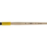 Glue brush Black Chinese bristles Ø 8mm Varnish and resin/ varnishing accessory