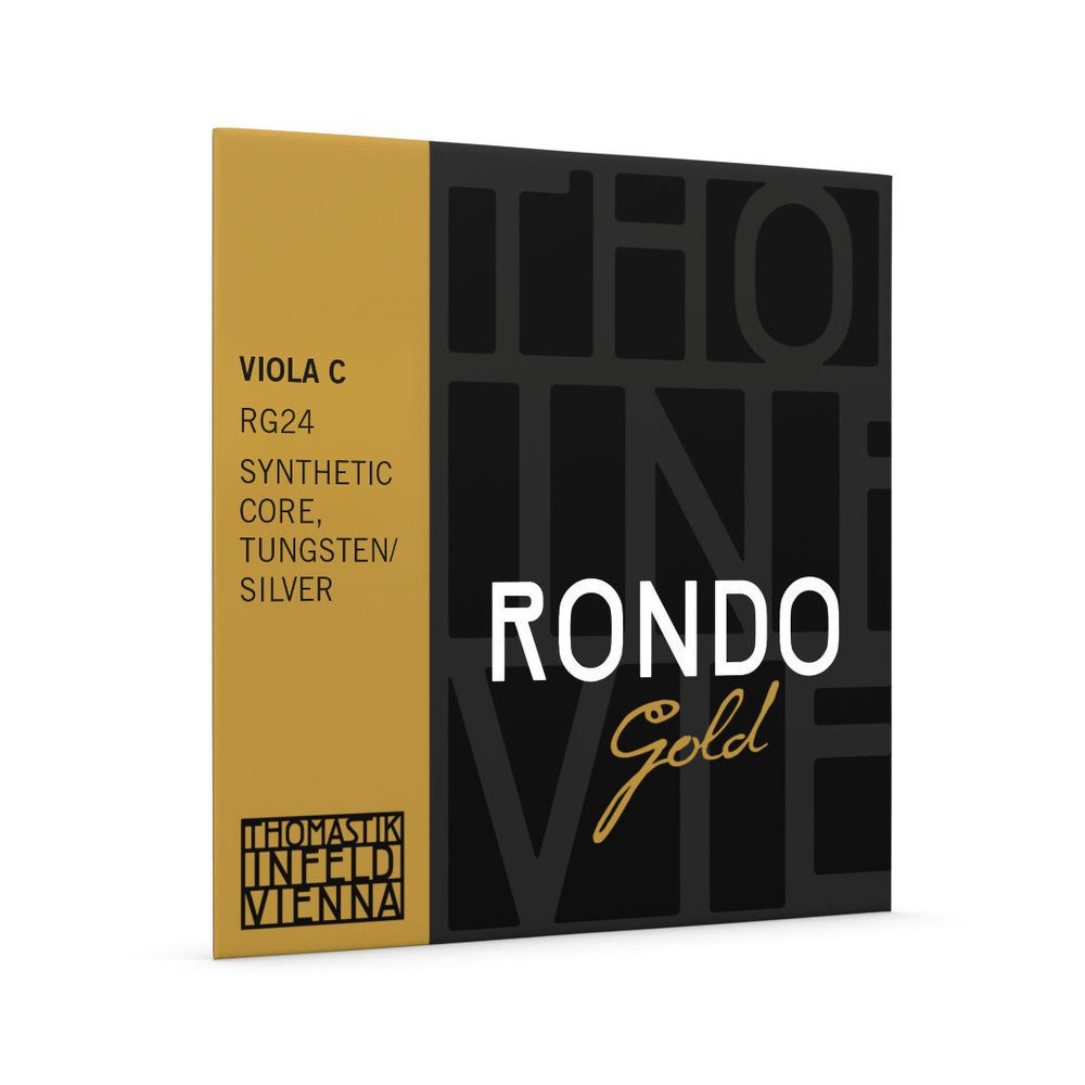 141080 Strings For Viola Rondo Gold C Synth./Tungsten-Silver Strings For Viola - Image 1