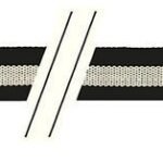 Guitar Straps F&S Cotton-Edition brown/beige Guitar Accessories