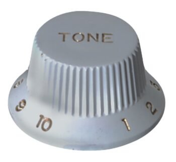 Poti button White Guitar Accessories
