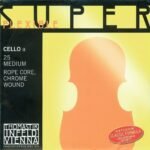 Cello Strings Superflexible rope core Medium Strings for cello