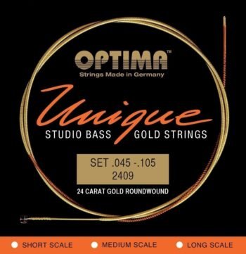 E-Bass Strings Unique studio golden strings 4-str. short sc Strings for E-Bass