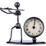 Sculpture with clock Flute Gifts