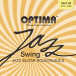 Strings for E-guitar Jazz Swing Chrome Round Wound Set E-guitar strings