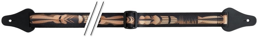 57496 Ukulele strap F&S Nylon Ukulele Totem Two Guitar Accessories - Image 1