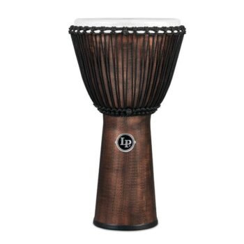 Djembe World Beat FX Rope Tuned Gray Latin Percussion - Image 3