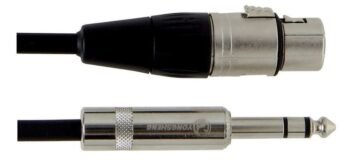 Symmetrical audio connection Pro Line P/U 10 Cables