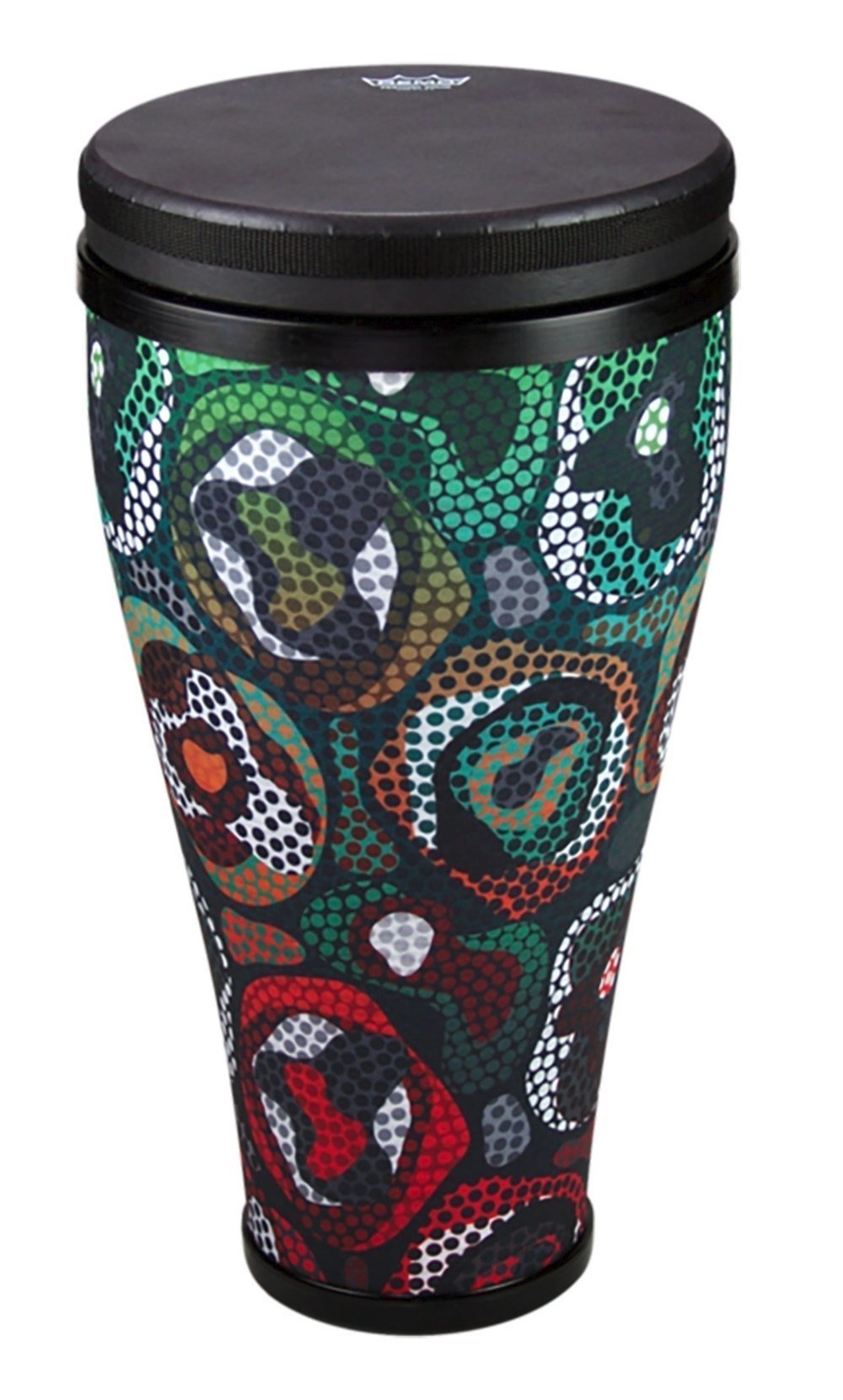 77699 Timbals Festival Tribal Green TK-2510-68 Remo Percussion - Image 1