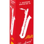 Reeds Baritone Saxophone Java Filed Red 2 Vandoren Reeds