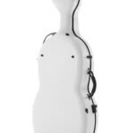 Cello case POLYCARBONATE 4.6 4/4 white Cello cases/cases for Double Basses