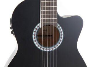 E-Acoustic classical guitar Basic E-Acoustic, Black VGS Classical Guitars - Image 4