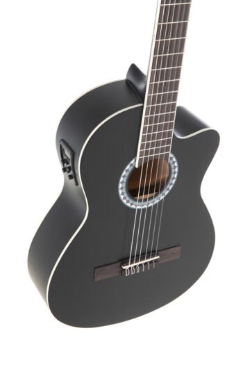 E-Acoustic classical guitar Basic E-Acoustic, Black VGS Classical Guitars - Image 2