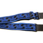 Guitar Straps Signature Nylon Regal Blue/Black Guitar Accessories