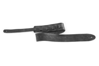 Guitar Straps Premium leather Black Guitar Accessories