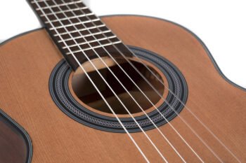 Classical guitar Student Cedar 1/4 size natural VGS Classical Guitars - Image 4