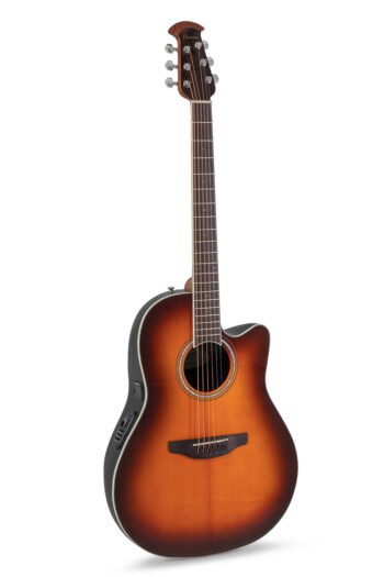 E-Acoustic Guitar Celebrity CS Standard Mid Cutaway Sunburst Ovation - Image 2