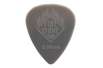 Pick F&S Nylon 0,88 mm, dark grey Guitar Accessories