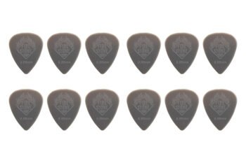 Pick F&S Nylon 0,88 mm, dark grey Guitar Accessories - Image 2