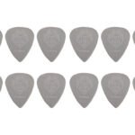 Pick F&S Nylon 0,60 mm, light grey Guitar Accessories