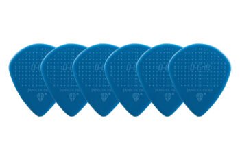 Pick Janicek Nylonpicks 1.18 ocean blue Guitar Accessories - Image 2