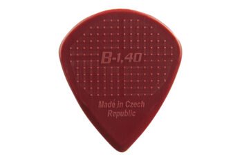 Pick Janicek Nylonpicks 1.40 wine red Guitar Accessories