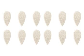 Pick Felt White Guitar Accessories