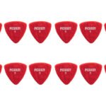 Pick Felt Red Guitar Accessories
