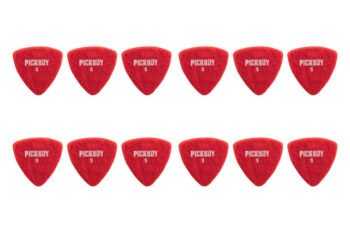 Pick Felt Red Guitar Accessories