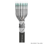 Multipair SC-Transfer AMCK; PUR Master-Blend; black | 2 x 0,14 mm² x number of pairs | 12 Sommer Cable