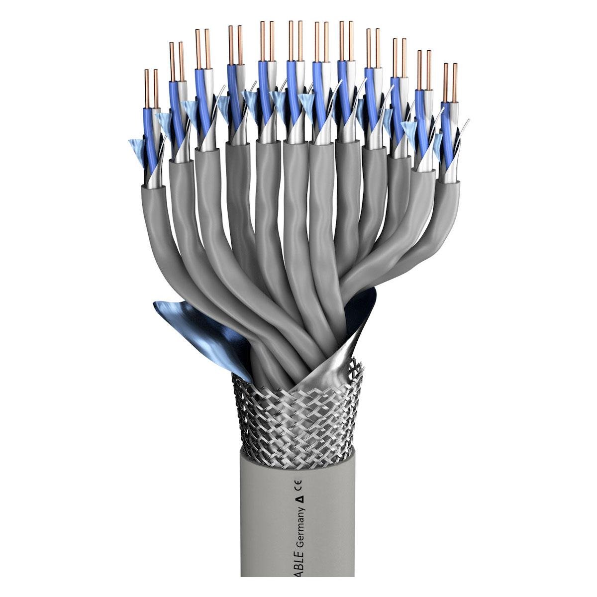 100-1156-12c Modulation cable Logicable MP CPR-Version; FRNC; grey | 2 x 0,26 mm² x number of pairs; Dca | 12 Sommer Cable - Image 1