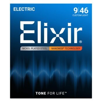 12027 Electric Nanoweb Custom Light 09-46 Elixir - Image 2