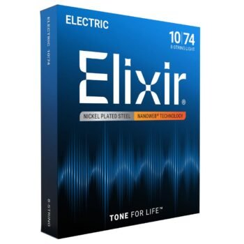 12062 Electric Nanoweb 8-String Light 10-74 Elixir