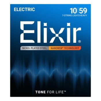 12074 Electric Nanoweb 7-String Light/Heavy 10-59 Elixir - Image 2