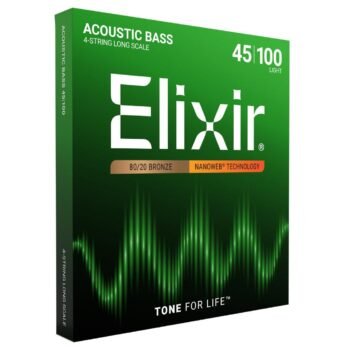 14502 Acoustic bass Nanoweb Light 45-100 Elixir