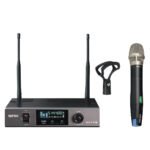 ACT-717-H80 644-668 MHz 1 x UHF Receiver ACT-717B 1 x handheld transmitter ACT-72H **black housing** Mipro