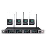 ACT-747-T 644-668 MHz 1 x UHF Receiver ACT-747B 4 x pocket transmitter ACT-72T Mipro