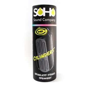 Soho Cylinders Twin Stereo Speaker (black) Soho - Image 5