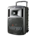 MA-808 Portale PA System Max. 250 Watt (no wireless receiver installed or mic included) Mipro