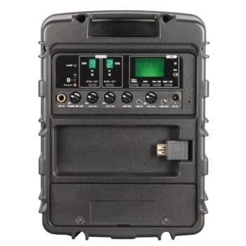 MA-303DB Dual-Channel Diversity PA 518-542 MHz with USB Player/Recorder, Max. 60 Watt Mipro - Image 2