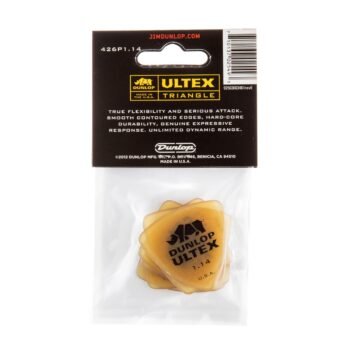 ULTEX TRIANGLE GUITAR PICKS 1.14MM (6-PACK) Dunlop - Image 4